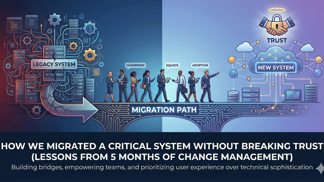 How We Migrated a Critical System Without Breaking Trust